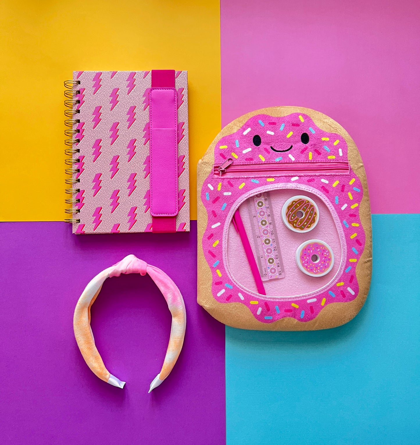 Kawaii Themed Donut Sketch Journal Set