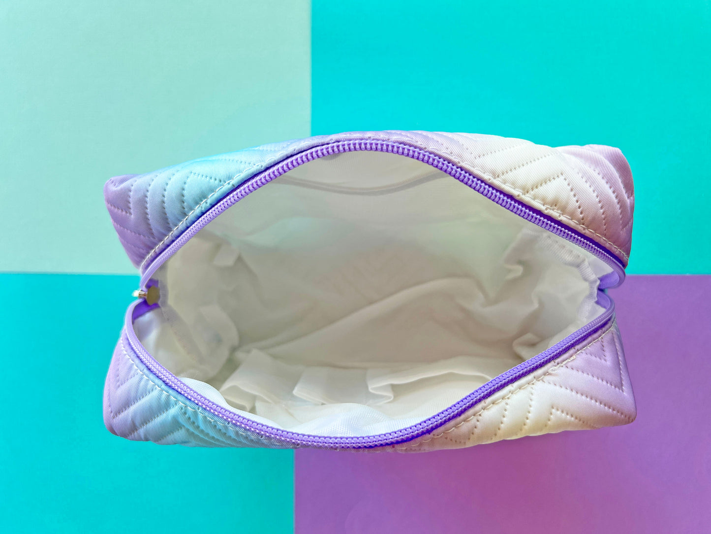 Quilted Cosmetic Bag