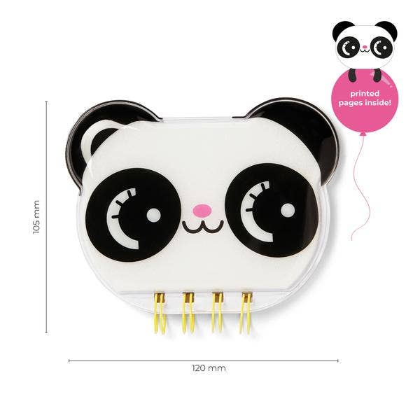 Kawaii Panda A6 Jelly Notebook | Novelty Stationery