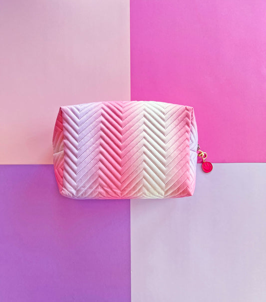 Quilted Cosmetic Bag