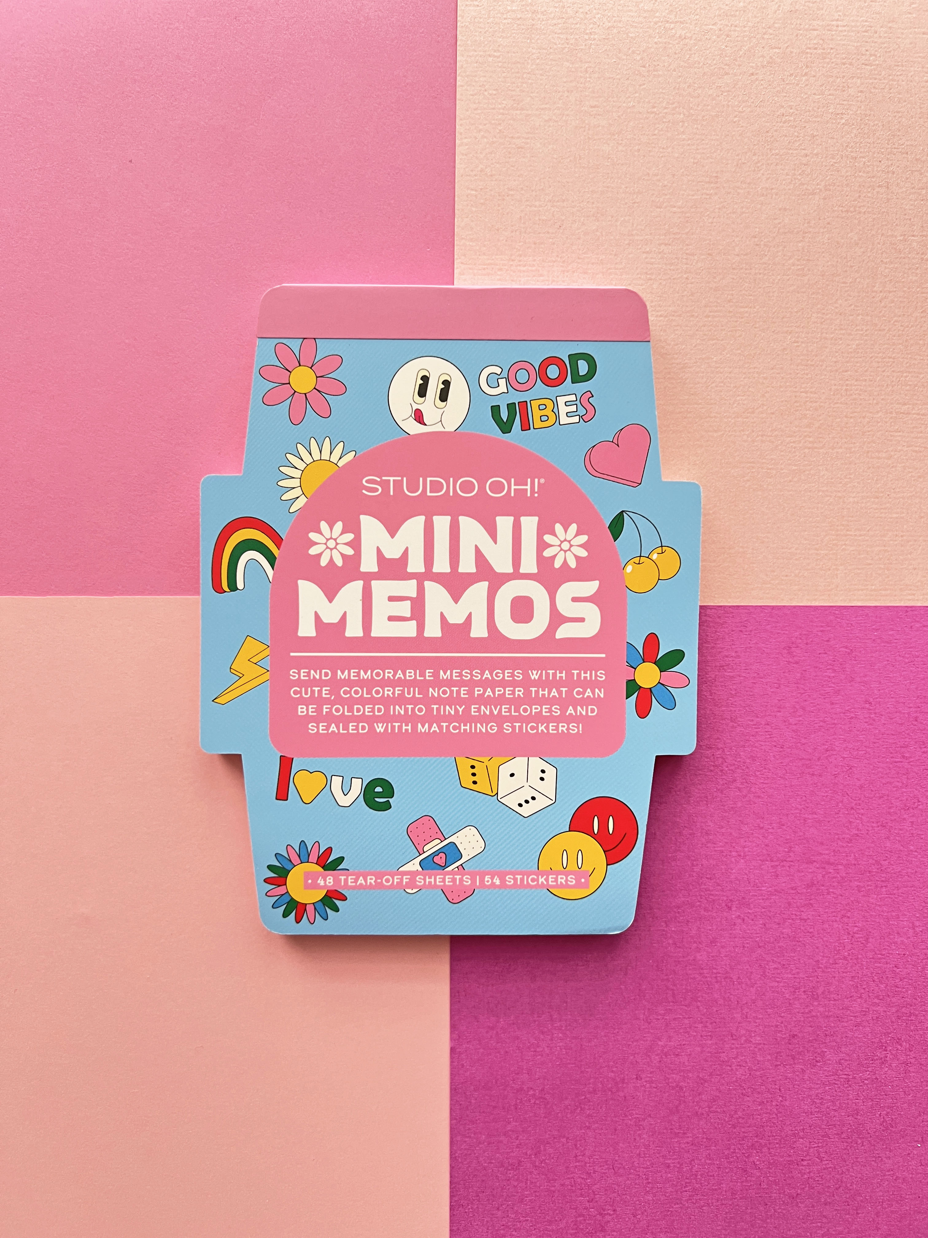 Mini Memo Note Set – Tear-Off Sheets with Stickers for