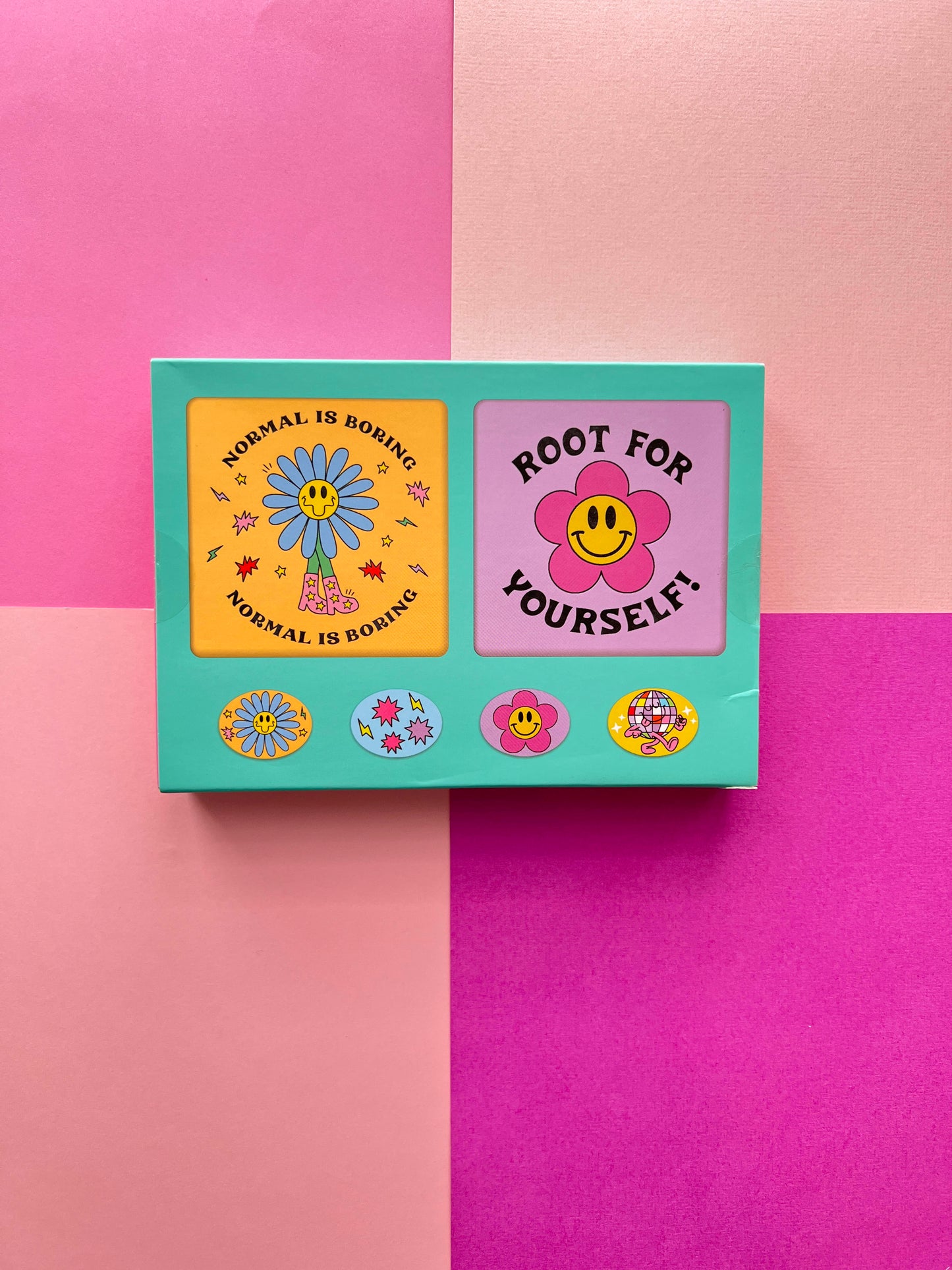 Be the Sunshine Mini Note Card Set with Stickers