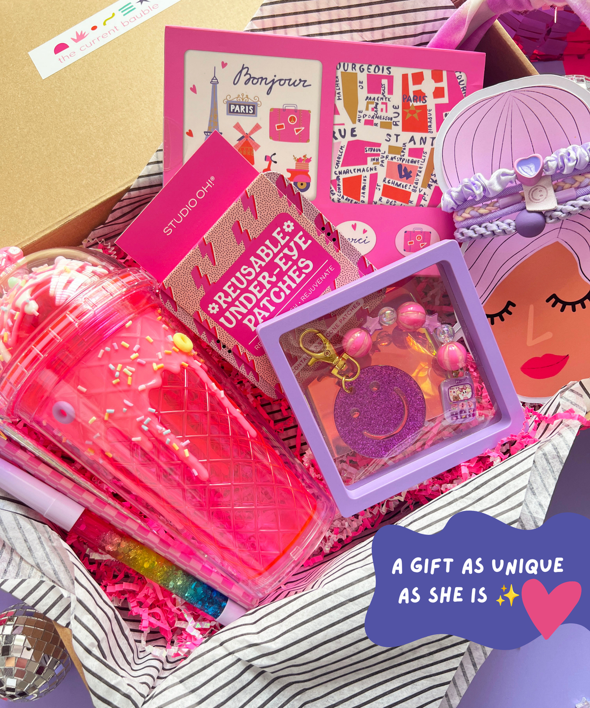 Tween Girl Gift Box – Tumbler, Stationery & Self-Care