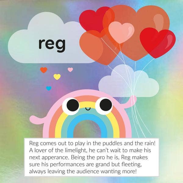 Squishy Rainbow A6 Novelty Notebook | Cute Kids Stationery