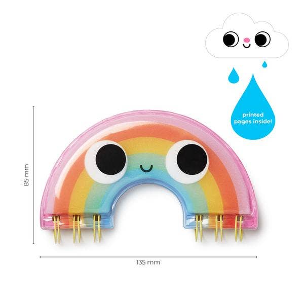 Squishy Rainbow A6 Novelty Notebook | Cute Kids Stationery
